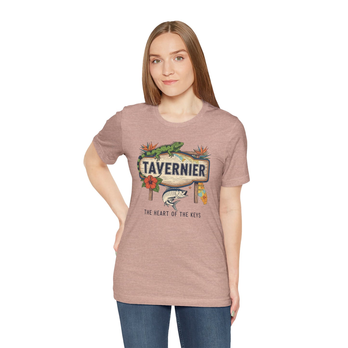 FLORIDA KEYS COLLECTION Tavernier Tropical Graphic Tee, Beachwear