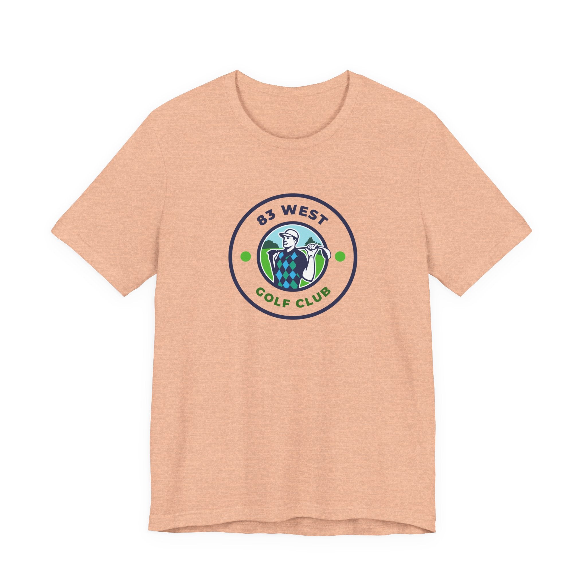 83 West Vintage Golfer Unisex Jersey Tee