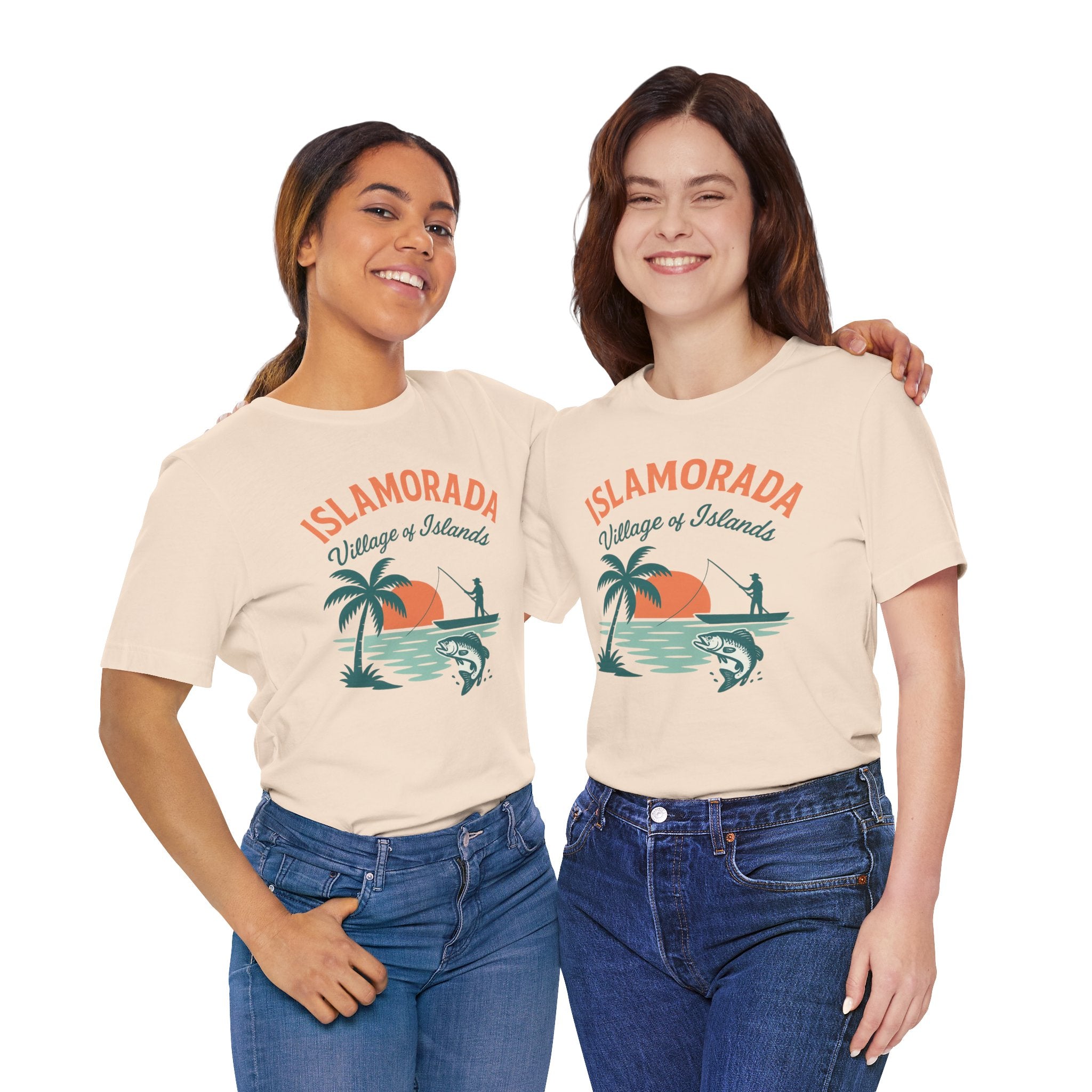 FLORIDA KEYS COLLECTION Islamorada Sunset Fishing Tee, Relaxed Beachwear, Gift for Fishermen, Casual Summer Shirt