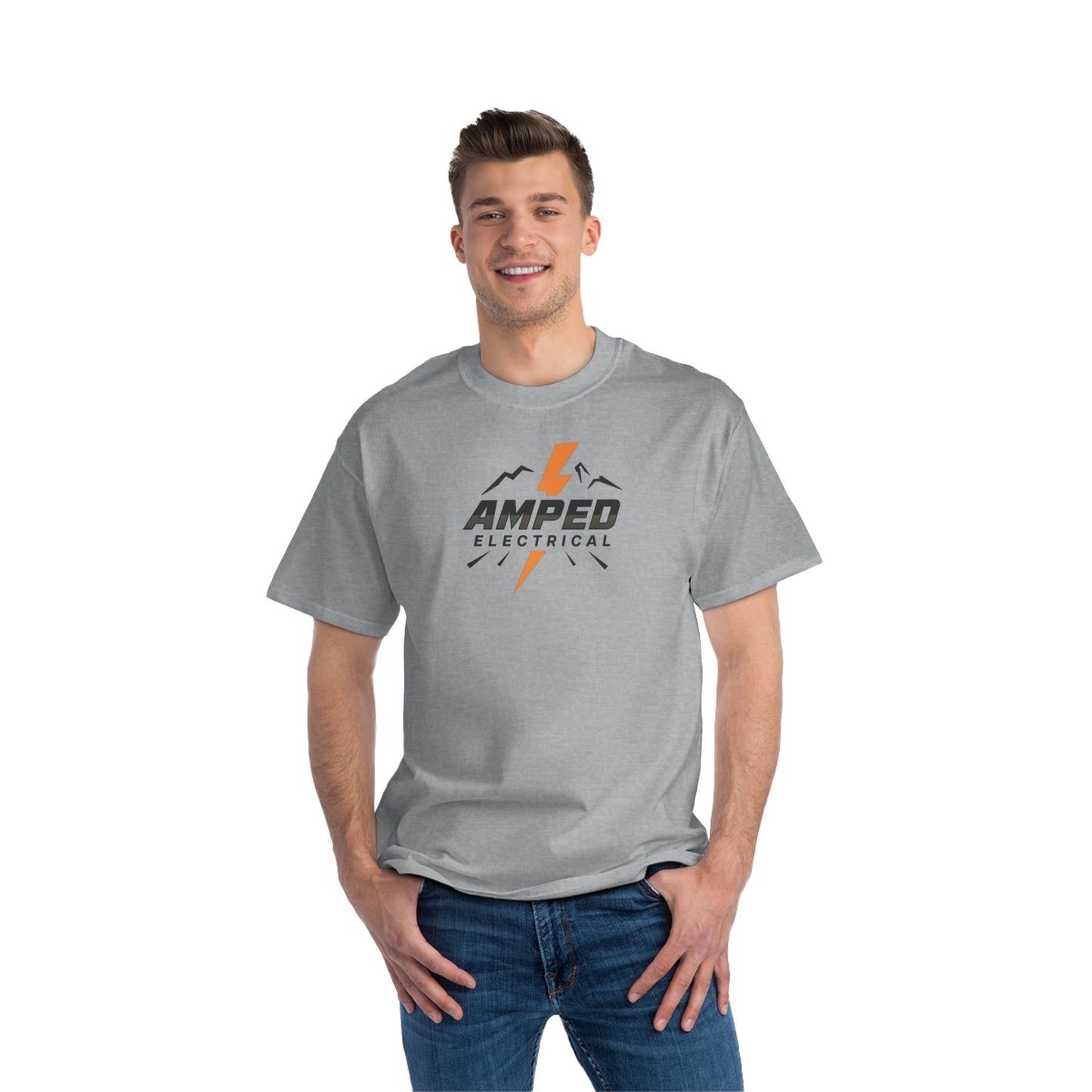 AMPED ELECTRICAL Short-Sleeve Cotton T-Shirt