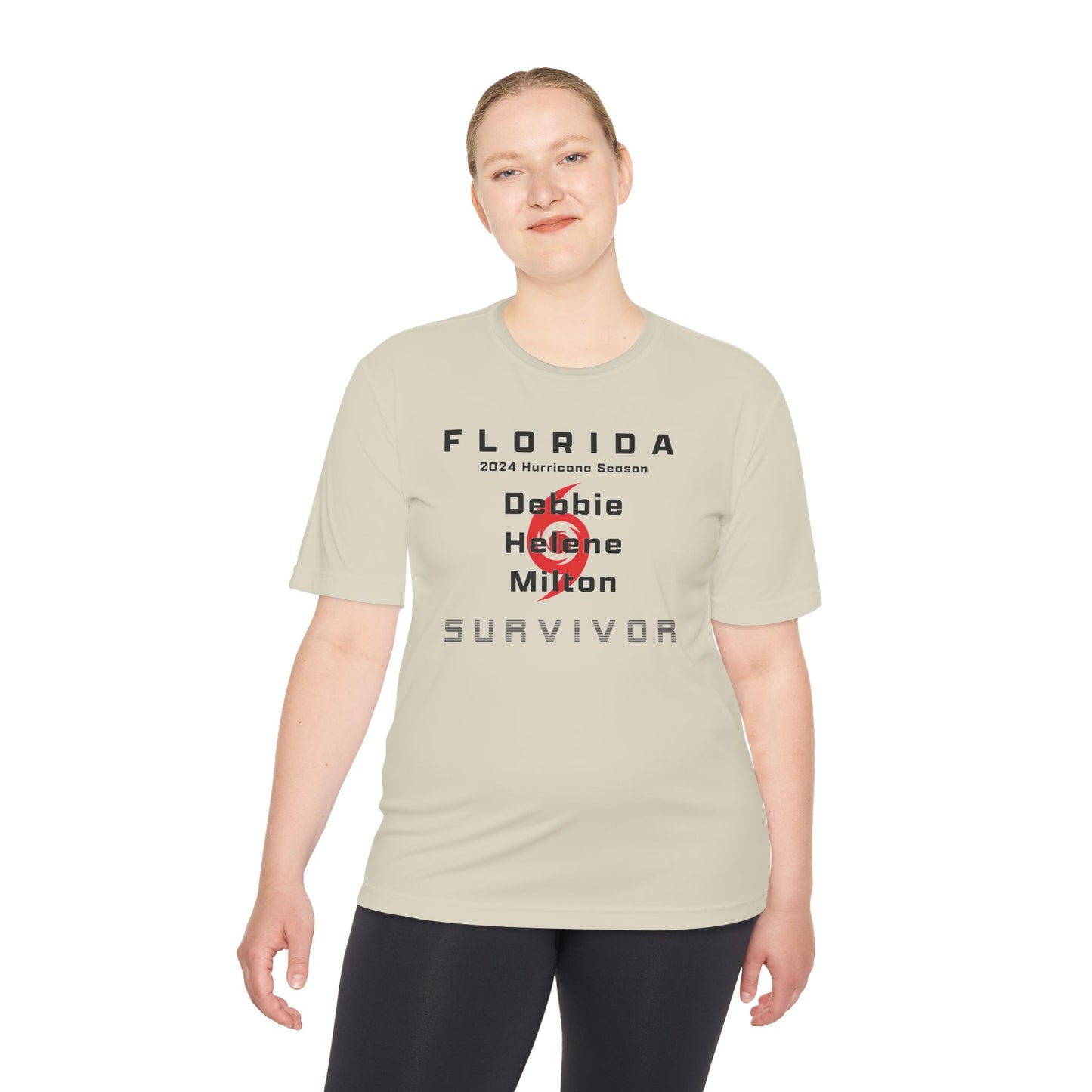 Florida 2024 Hurricane Season Unisex Moisture Wicking Tee
