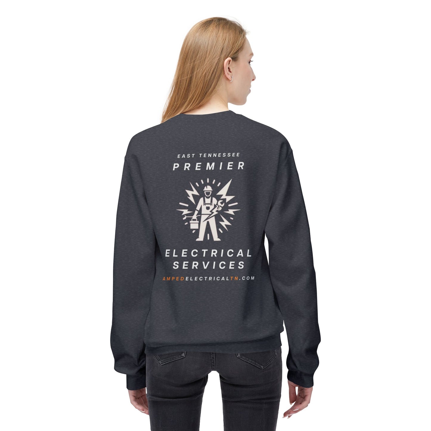 AMPED ELECTRICAL COLLECTION | Electrician Crewneck Sweatshirt