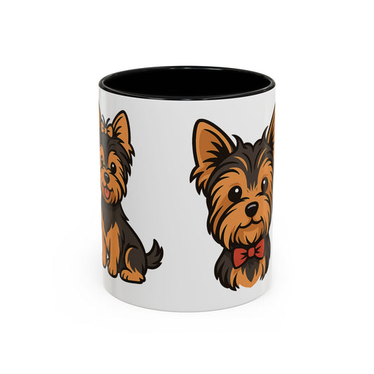 Cute Yorkshire Terrier Accent Coffee Mug - Perfect Gift for Dog Lovers