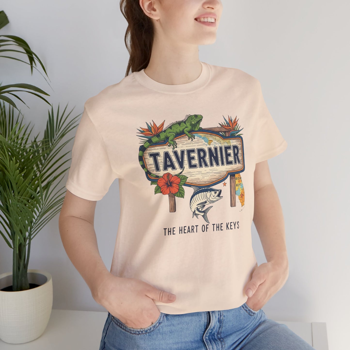 FLORIDA KEYS COLLECTION Tavernier Tropical Graphic Tee, Beachwear