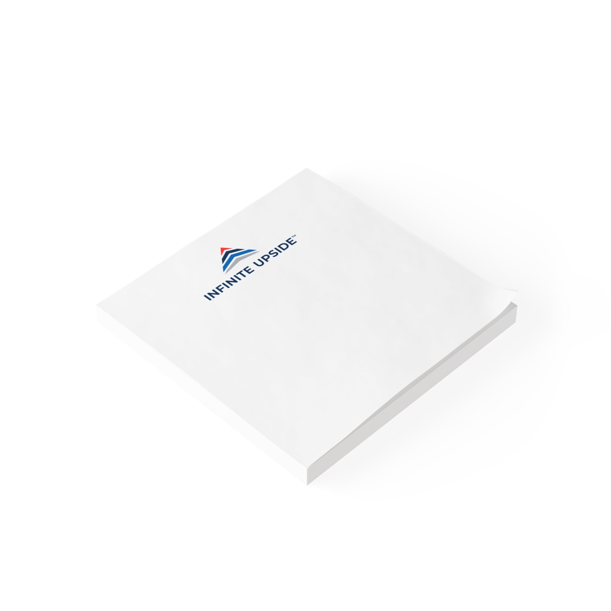 Infinite Upside™ Branded Post-It Note Pads — Corporate Logo Sticky Notes