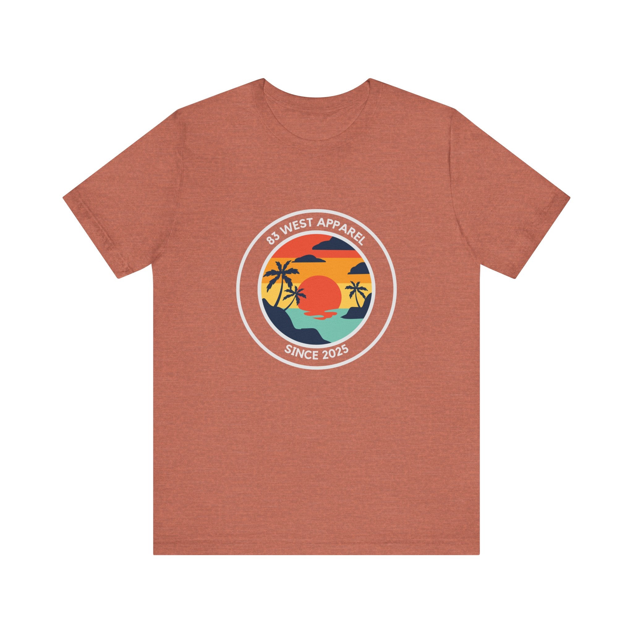Tropical Sunset T-Shirt - 83 West Apparel - Casual Summer Vibe