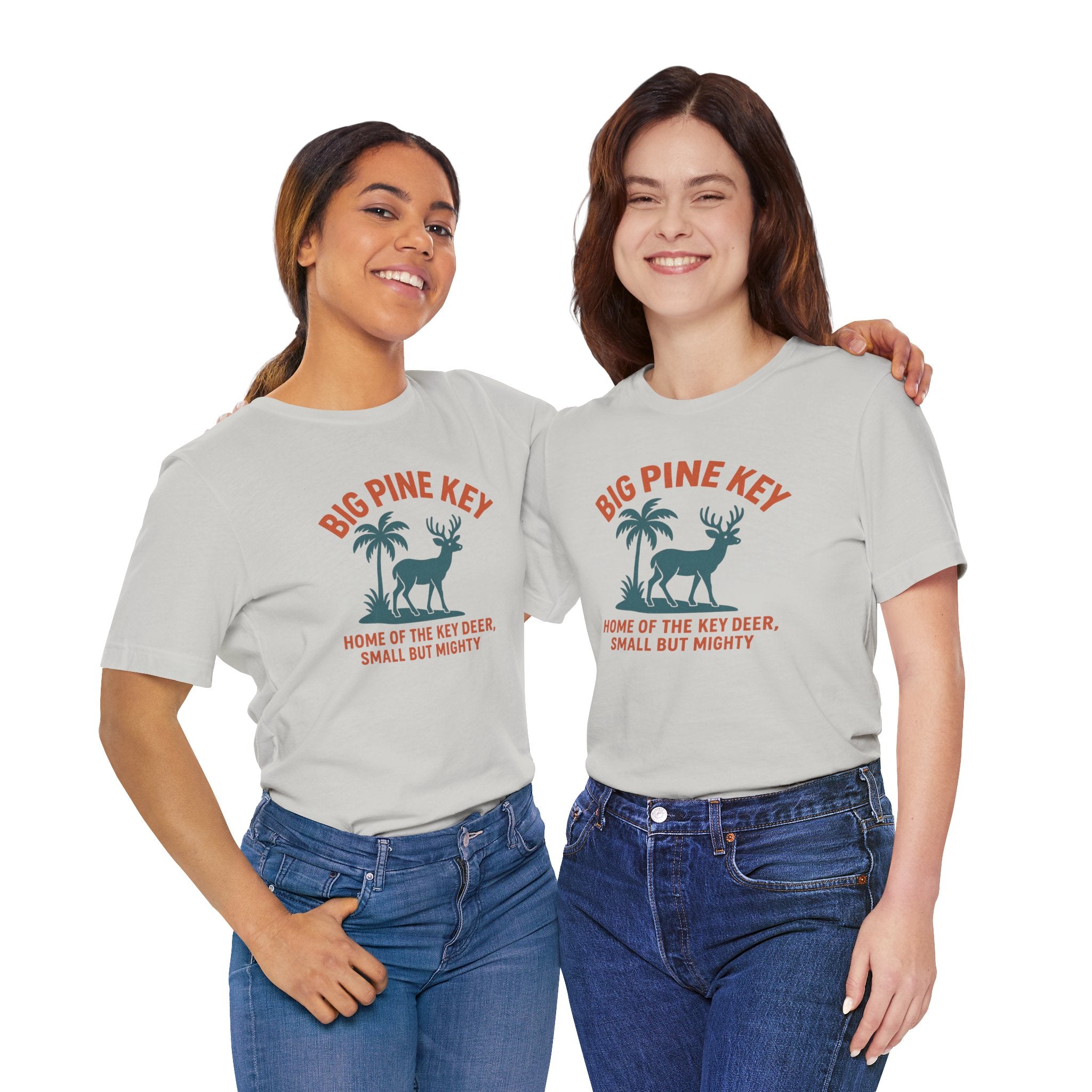FLORIDA KEYS COLLECTION Big Pine Key Unisex Tee – Home of the Key Deer, Relaxed Fit Casual Shirt