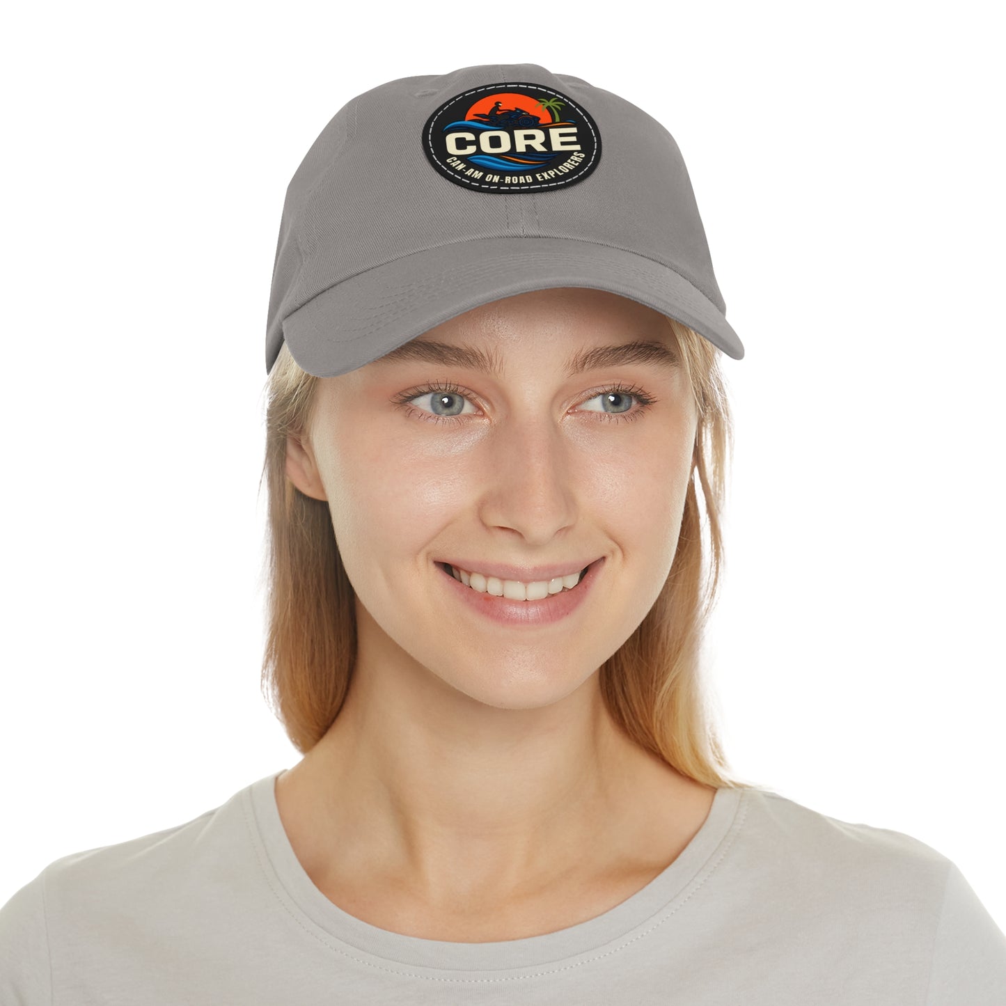 CORE Hat with Round Leather Patch | Outdoor Explorer Cap