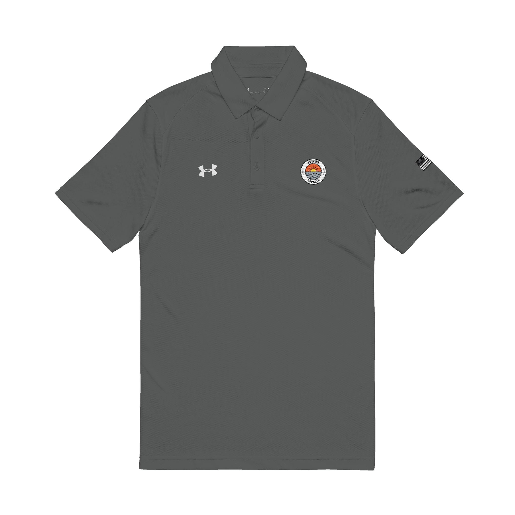 83 West Embroidered Under Armour® Men's Polo Shirt - Premium Activewear