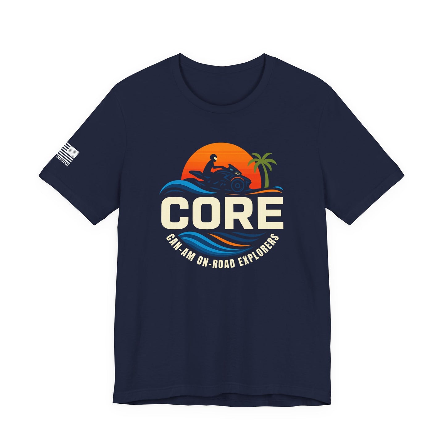 CORE Unisex Tee - White Lettering Style