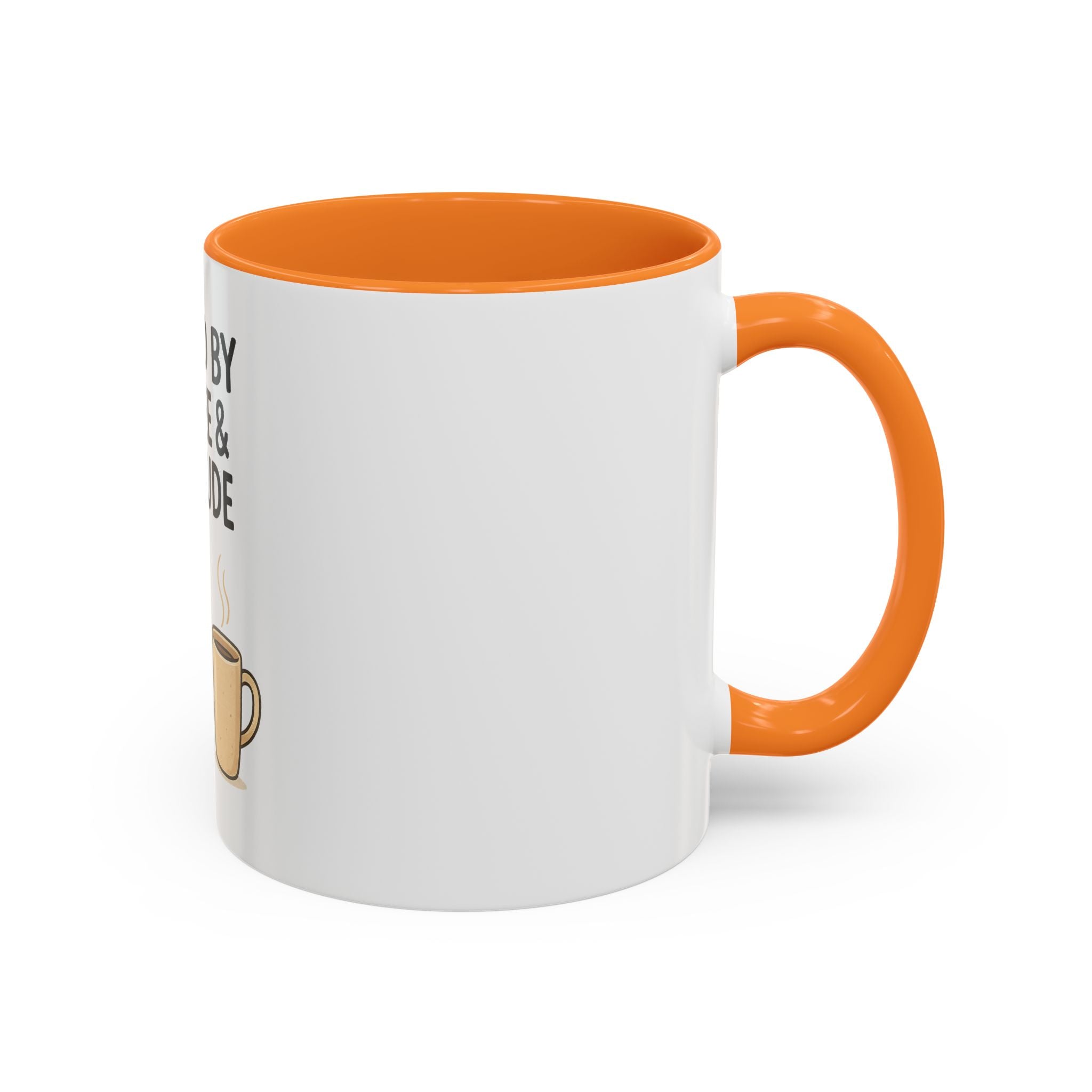 Funny Cat Mug - Fueled by Coffee & Cattitude - Perfect Gift for Cat Lovers