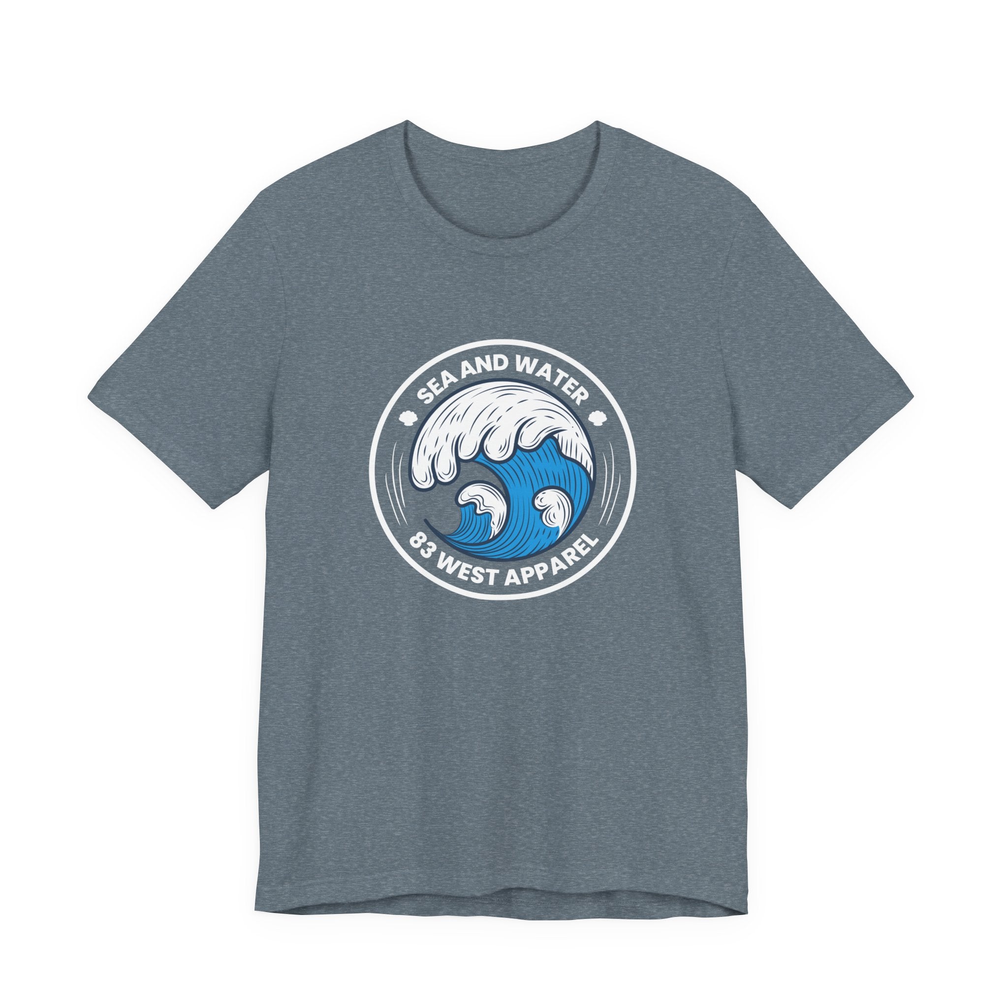 Sea and Water Unisex Jersey Tee - Perfect for Beach Lovers