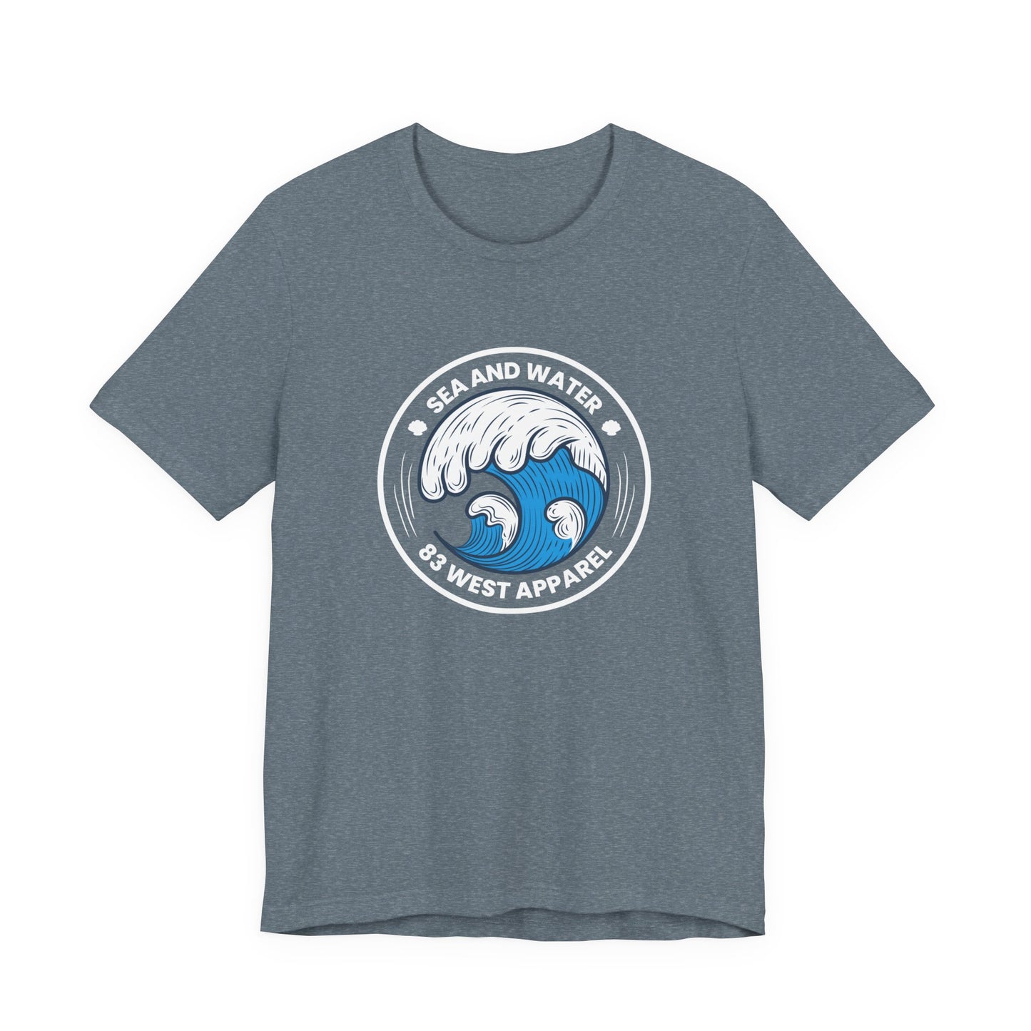 Sea and Water Unisex Jersey Tee - Perfect for Beach Lovers