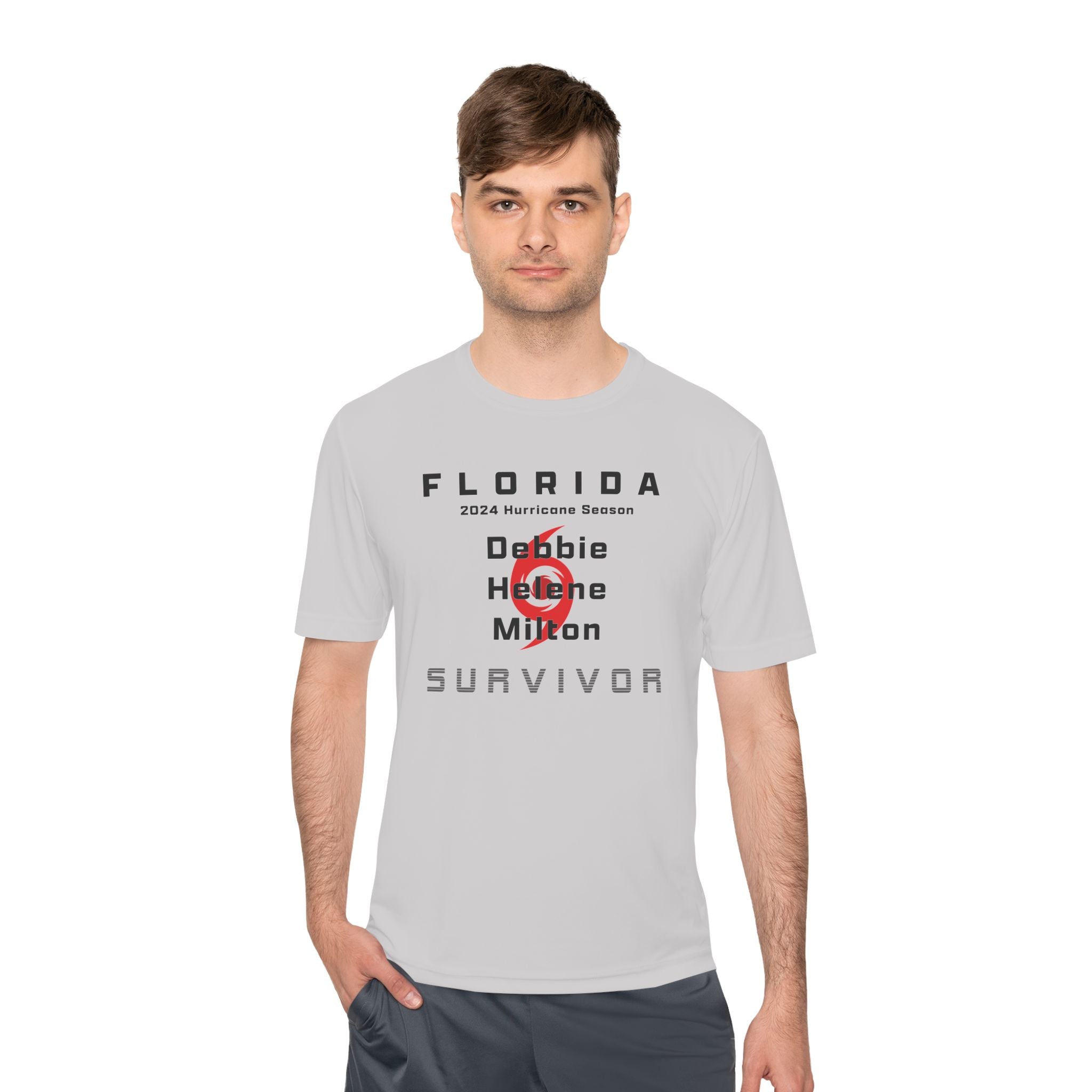 Florida 2024 Hurricane Season Unisex Moisture Wicking Tee