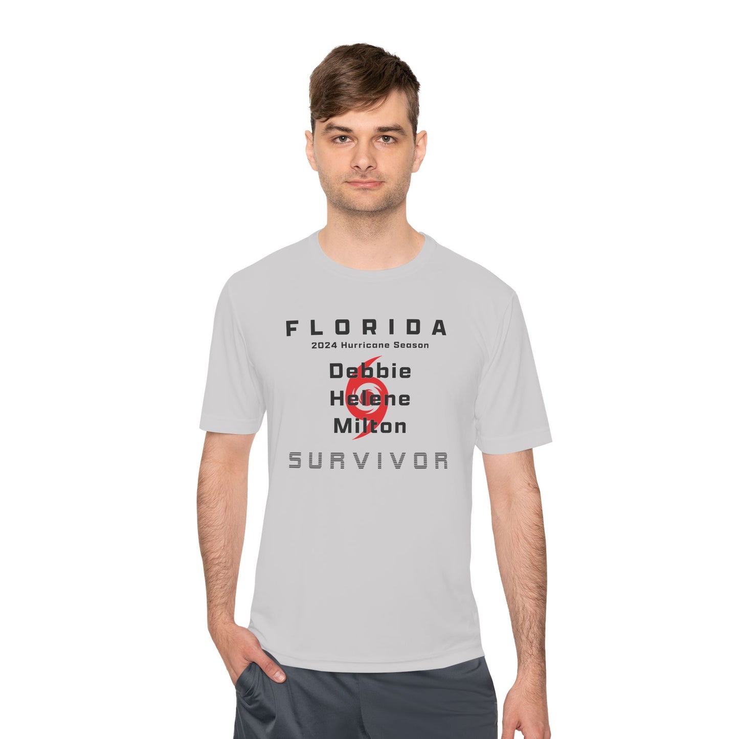 Florida 2024 Hurricane Season Unisex Moisture Wicking Tee