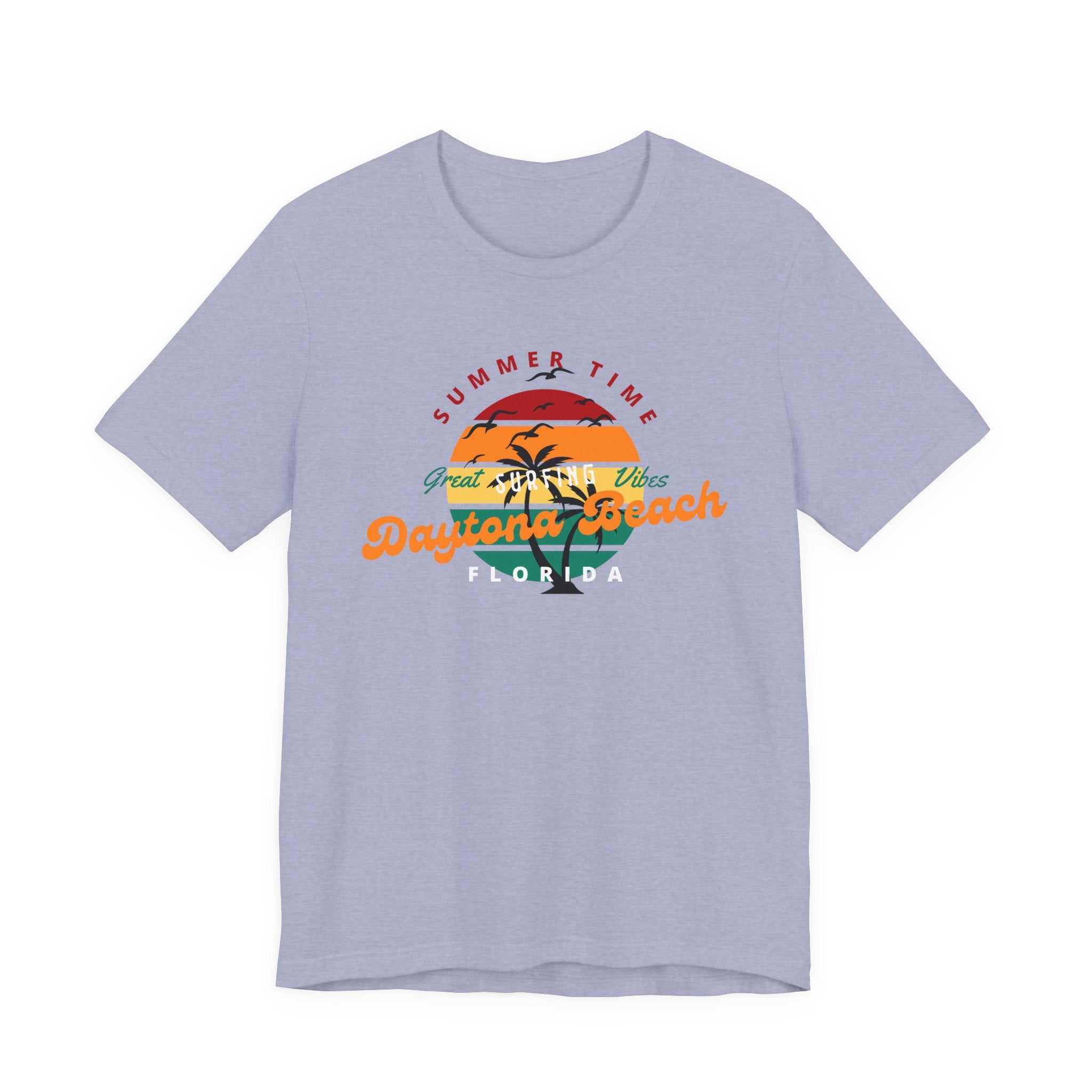 Summer Vibes Daytona Beach Tee - Unisex Jersey Short Sleeve