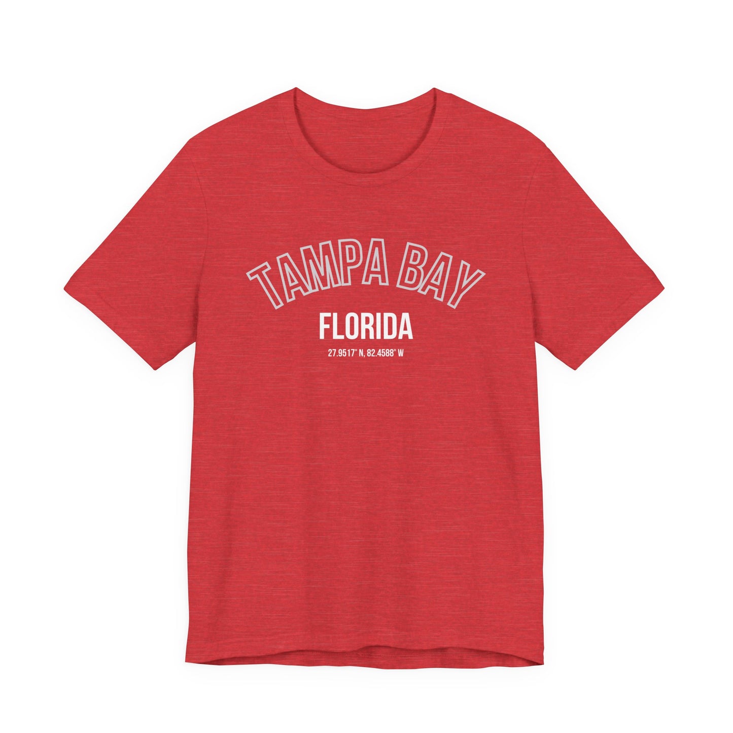 Tampa Bay Florida Unisex Jersey Tee - Casual Summer Style
