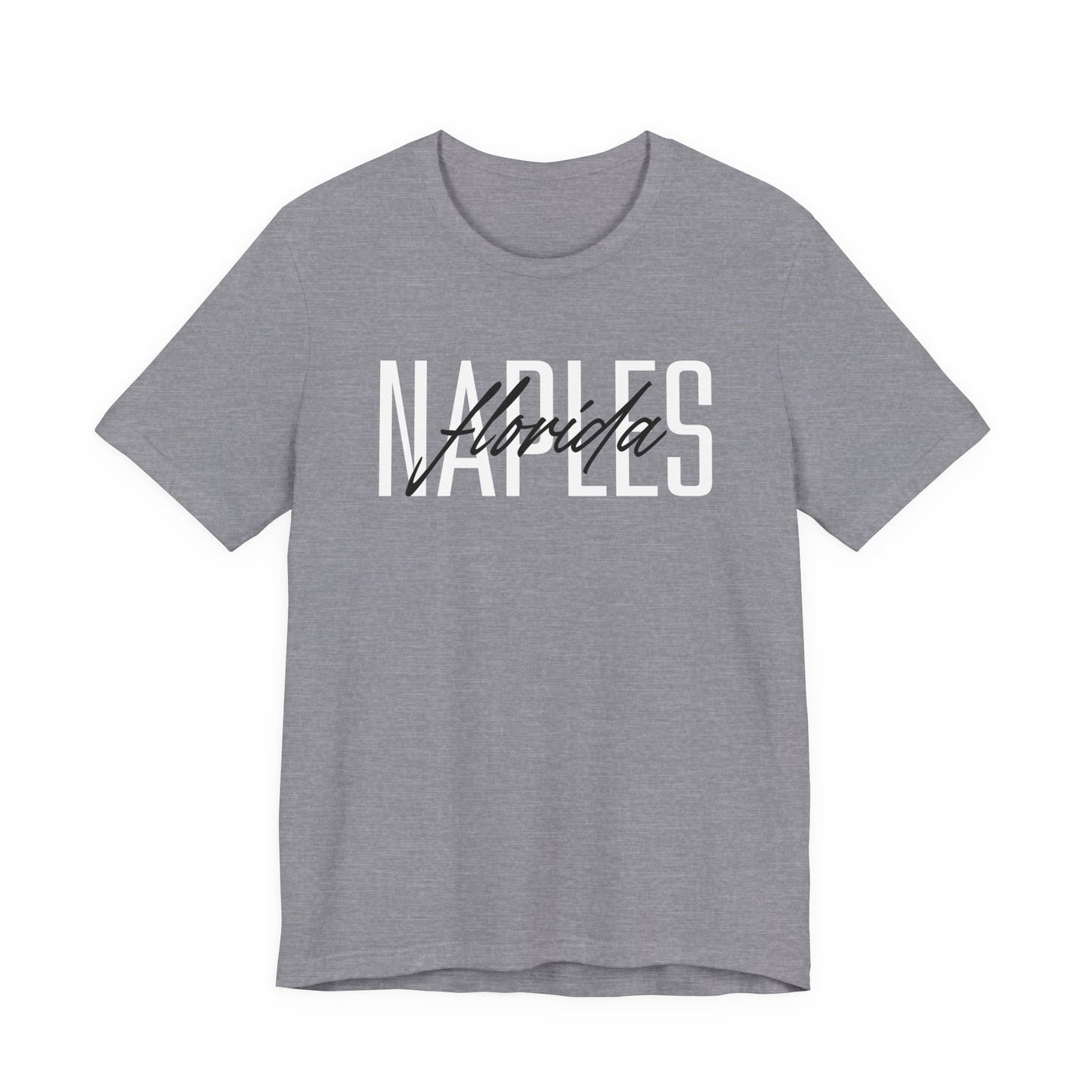 Naples Florida Unisex Tee, Casual Summer Shirt, Vacation Apparel