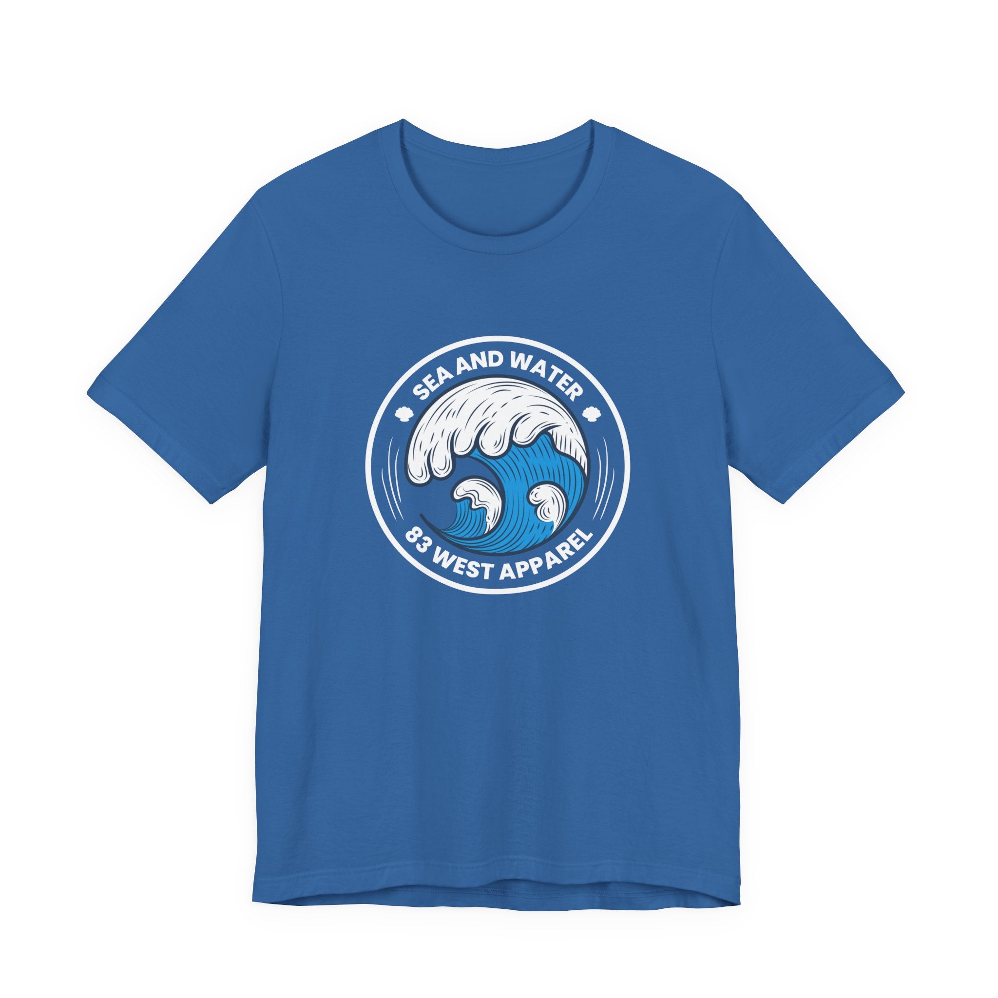 Sea and Water Unisex Jersey Tee - Perfect for Beach Lovers