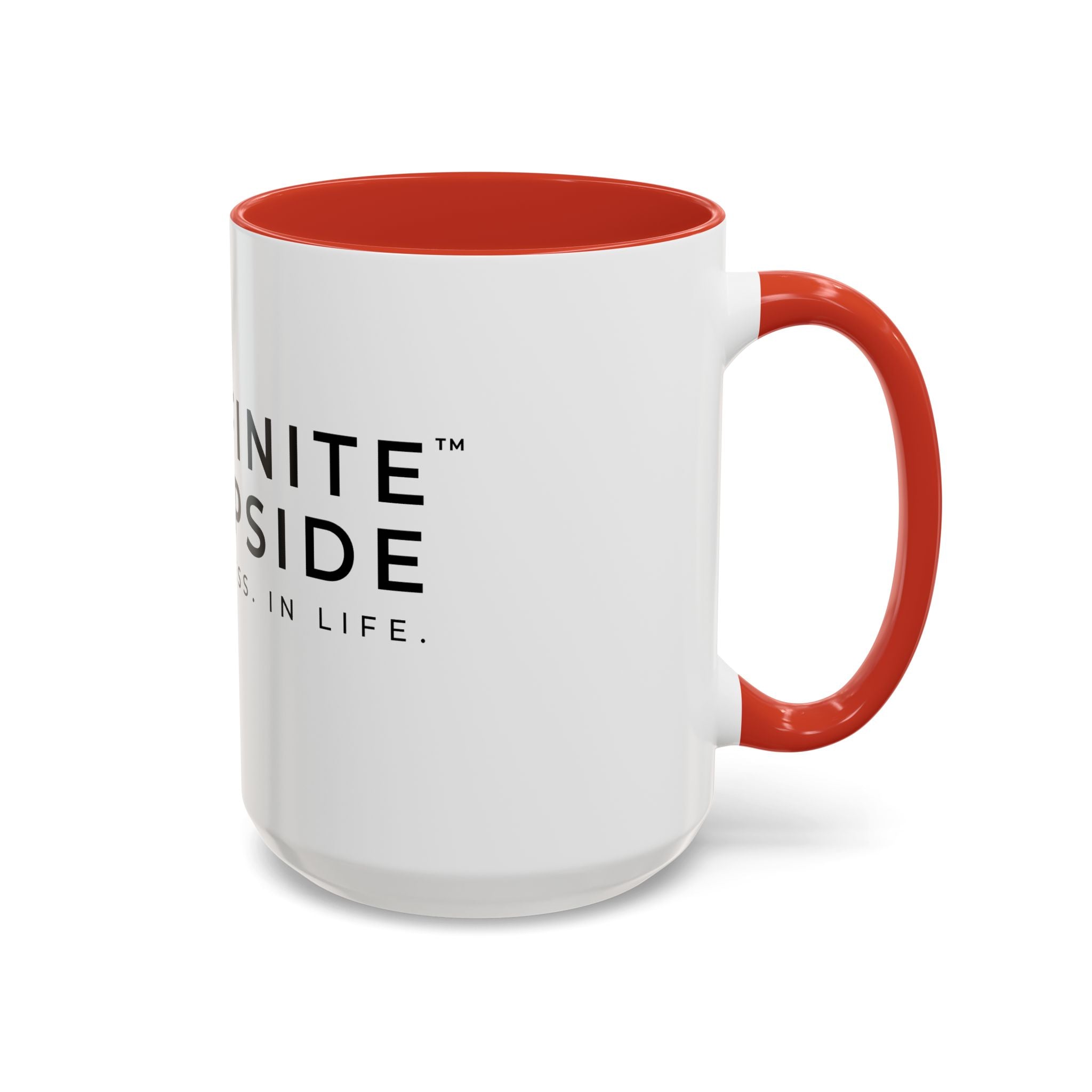 Infinity Upside™ Branded Accent Coffee Mug – Logo Coffee Cup (11/15oz)