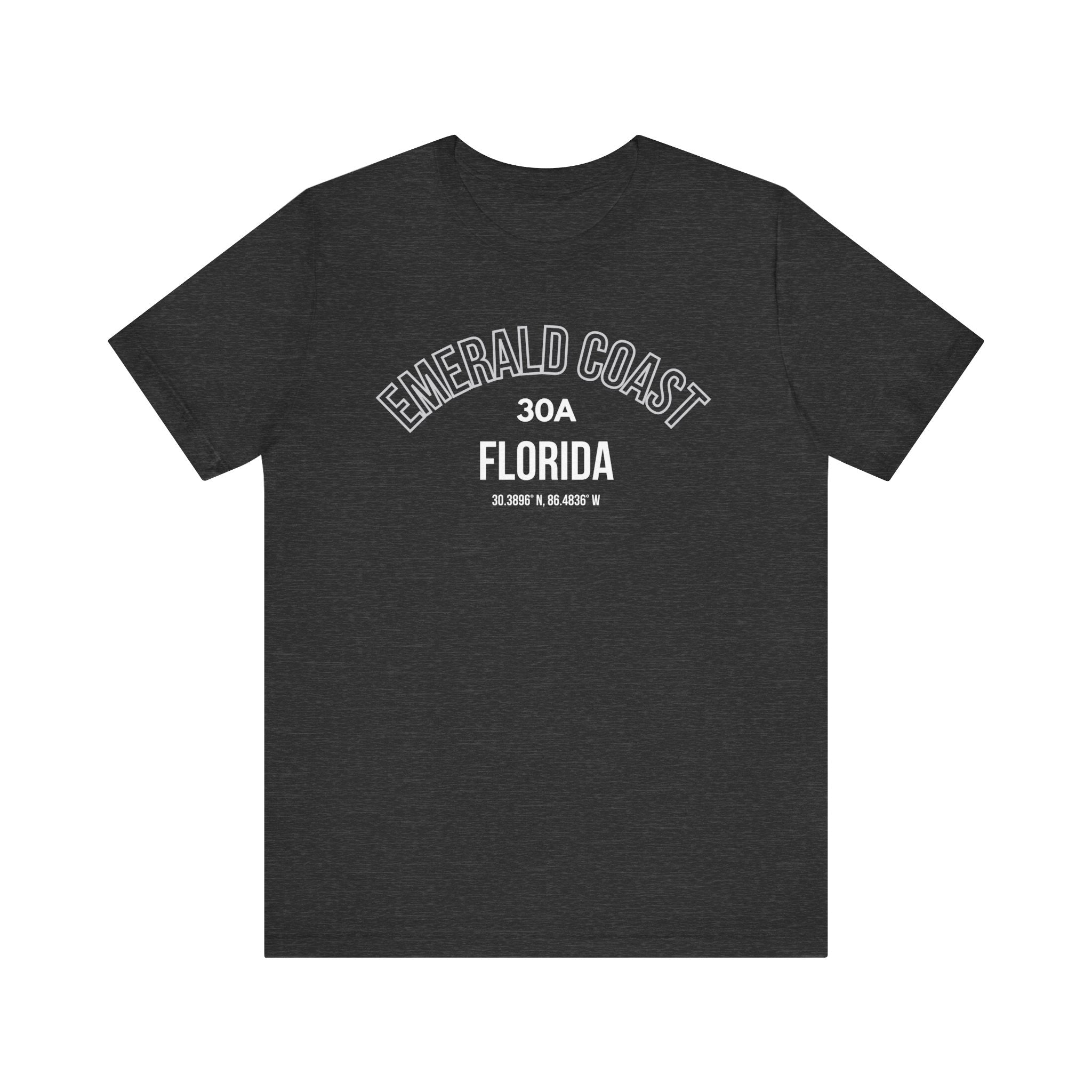 Emerald Coast 30A Florida Short Sleeve Tee - Casual Summer Shirt