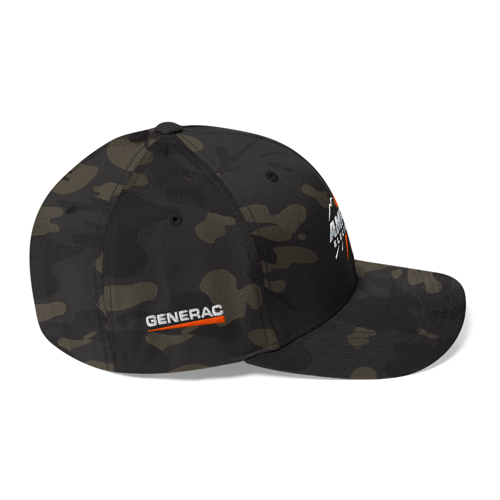 AMPED ELECTRICAL FlexFit Structured Twill Cap
